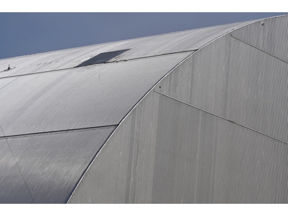 This photograph taken on April 23, 2026 shows a 