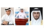 FROM LEFT: Chairman of the Board of Directors of Qatar Islamic Insurance Group, Jamal Abdulla Al-Jamal; Group President Ali Ibrahim Al-Abdulghani; and Managing Director, Sheikh Turki bin Khalid Al Thani.