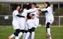 AFGHANISTAN-WOMEN-FIFA
Members of the Afghanistan's national women's football team playing under the Melbourne Victory Afghan women. (Photo by William WEST / AFP)  