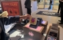 A customer shops at the Audible Story House in New York, on April 30, 2026. The pop-up store labeled as a 