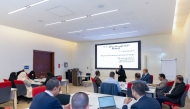 Post-graduate diploma participants during a session. 