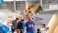 Young visitors at the previous edition of the Doha International Book Fair.