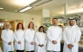 Chief Research Officer at Sidra Medicine, Prof. Khalid Fakhro, Lead Advanced Imaging Core at Sidra Medicine Dr. Abbirami Sathappan, and Director of Integrated Genomic Services at Sidra Medicine, Dr. Sara Tomei with other officials.