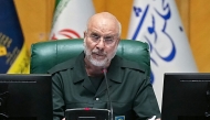 (Files) In this handout picture provided by Ithe Islamic Consultative Assembly News Agency (ICANA), Iran's Parliament Speaker Mohammad Bagher Ghalibaf chairs a session in Tehran on February 1, 2026. (Photo by ICANA NEWS AGENCY / AFP)