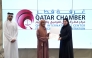 One of the students being honoured during the event.