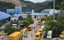 A general view of rescue team members and emergency vehicles arriving at the Liushenyu coal mine after a gas explosion in Changzhi, in northern China's Shanxi province on May 23, 2026. (Photo by CNS / AFP) 