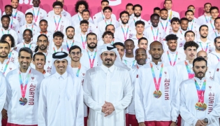 Sheikh Joaan celebrates Team Qatar champions following historic GCC achievement at Doha 2026