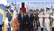 Pakistani Prime Minister Shehbaz Sharif arrives in Beijing, capital of China, May 24, 2026. (Xinhua/Li Xin)
