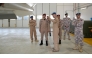 Commander of the Qatar Amiri Guard H E Major General Mohammed bin Sultan Al Suwaidi during his visit to the Qatar Amiri Air Force.