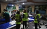 Criminal Investigation Department (CID) officials inspect inside the neonatal ward of Ad-Din hospital in Dhaka on May 27, 2026, after six newborns died in the facility earlier in the day. Photo by Abdul Goni / AFP