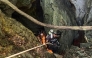 This handout image released by Metta Tham Rescue Kalasin on May 26, 2026 shows rescue workers inside a cave in Xaisomboun province. Photo by Handout / Metta Tham Rescue Kalasin / AFP