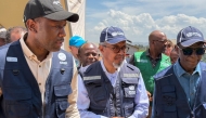 World Health Organization (WHO) Director-General Tedros Adhanom Ghebreyesus arrives in Bunia, in the eastern Democratic Republic of the Congo, on May 30, 2026. (Photo by Glody Murhabazi / AFP)
 