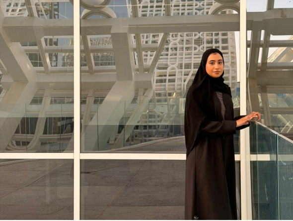 Qatari artist and designer Ghada Al Suwaidi 