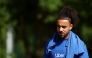 France's defender #2 Malo Gusto arrives for a training session at the national team training grounds in Clairefontaine-en-Yvelines, southwest of Paris, on June 1, 2026, as part of their preparation for the upcoming 2026 FIFA World Cup football tournament. (Photo by FRANCK FIFE / AFP)