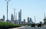 Vehicles move along a main road in Kuwait City on June 2, 2026. (Photo by Yasser al-Zayyat / AFP)