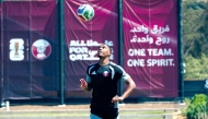 Qatar's defender Pedro Miguel 