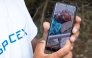 Karma Gyaljen, a relative of mountaineer Dawa Sherpa, shows a photograph of Dawa Sherpa undergoing treatment in the intensive care unit (ICU) at HAMS Hospital in Kathmandu on June 5, 2026. (Photo by Prabin Ranabhat / AFP)