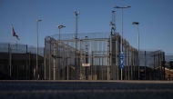 (Files) The Anstalten Rosersberg prison facility is pictured on March 4, 2026 in Rosersberg, north of Stockholm, Sweden. (Photo by Jonathan Nackstrand / AFP)