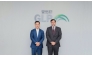 QFZ CEO Sheikh Mohammed bin Hamad bin Faisal Al-Thani with Co-Founder and Chief Executive Officer of GLP, Ming Z during the meeting.