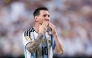 Lionel Messi #10 of Argentina celebrates scoring his team's third and hat trick goal during the FIFA World Cup 2026 Group J match between Argentina and Algeria at Kansas City Stadium on June 16, 2026 in Kansas City, Missouri. Michael Steele/Getty Images/AFP 