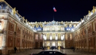 US President Donald Trump's presidential limo waits for his departure following a dinner at Chateau de Versailles on June 17, 2026 in Versailles, France. Anna Moneymaker/Getty Images/AFP 