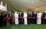 Representative of the Private Engineering Office Abdulrahman Mohammed Al Nuaimi and Ambassador of India to Qatar H E Vipul inaugurating the Indian Mango Festival yesterday in the presence of other guests.  Pic: Salim Matramkot/The Peninsula