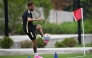 Brazil's forward #10 Neymar takes part in an MD-1 training session at Columbia Park Training Facility in Morristown, New Jersey, on June 18, 2026. (Photo by Mauro Pimentel / AFP)
