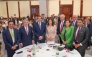 Minister of State for Foreign Trade Affairs H E Dr. Ahmad bin Mohammed Al-Sayed, Federal Minister for Economic Affairs and Energy of the Federal Republic of Germany H E Katherina Reiche with other officials during the forum.