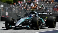 Mercedes' Italian driver Kimi Antonelli drives during the first practice session at the Red Bull Ring race track in Spielberg, Austria on June 26, 2026, ahead of the Formula One Austrian Grand Prix. (Photo by Joe Klamar / AFP)