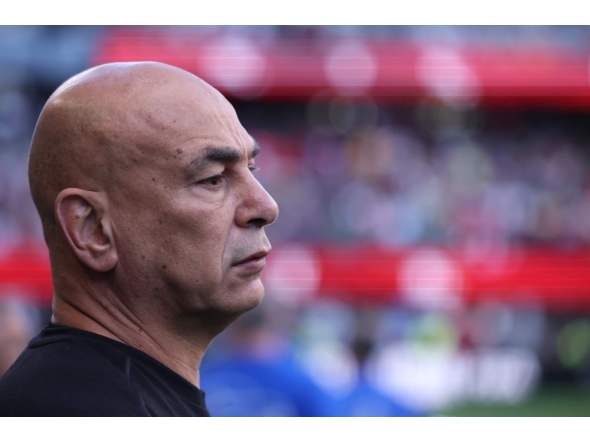 Hossam Hassan, Head Coach of Egypt, looks on before the FIFA World Cup 2026 Group G match between Egypt and IR Iran. Richard Heathcote/Getty Images/AFP 