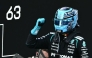 Mercedes' British driver George Russell celebrates after winning the Formula One Austrian Grand Prix at the Red Bull Ring race track in Spielberg, Austria on June 28, 2026. (Photo by Joe Klamar / AFP)