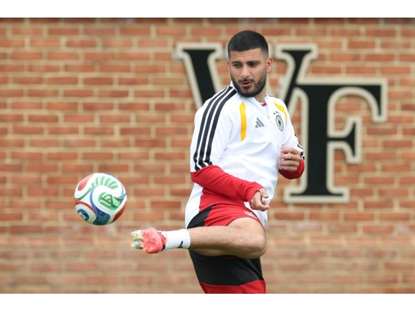 Germany's Deniz Undav has emerged as Germany's most influential player. (AFP)