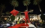 A man waves the Moroccan national flag as football fans celebrate Morocco's victory over the Netherlands in the Round of 32 of the 2026 World Cup, in Rabat early on June 30, 2026. (Photo by Abdel Majid Bziouat / AFP)
 