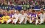 Erling Haaland #9 of Norway and teammates celebrate with fans after the 2-1 win during the FIFA World Cup 2026 Round Of 32 match between Cote d'Ivoire and Norway at Dallas Stadium on June 30, 2026 in Arlington, Texas. (Photo by Lars Baron / GETTY IMAGES NORTH AMERICA / Getty Images via AFP)