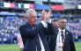 Gustavo Alfaro, Head Coach of Paraguay, applauds fans after the 0-1 loss during the FIFA World Cup 2026 Round of 16 match between Paraguay and France at Philadelphia Stadium  (Photo by Buda Mendes / AFP)
