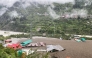 Representational file photo showing floods affecting Uttarakhand State. AFP