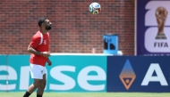 Mohamed Salah of Egypt during a training session. (PICS: AFP)