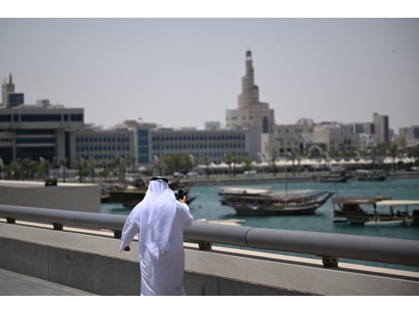 Doha skyline. Photo by AFP 
