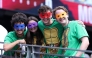 France fans pose for photos before the FIFA World Cup 2026 Quarter Final match between France and Morocco at Boston Stadium on July 09, 2026 in Foxborough, Massachusetts. Kevin C. Cox/Getty Images/AFP 