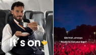 Screen grab of the posts shared by Norwegian Air 