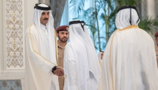 Amir receives condolences on passing of Father Amir on July 13
