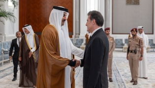 Amir meets President of Kurdistan Region of Iraq