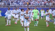 Lionel Messi #10 of Argentina looks on prior to the FIFA World Cup 2026 Quarter Final match between Argentina and Switzerland at Kansas City Stadium on July 11, 2026 in Kansas City, Missouri. David Ramos/Getty Images/AFP (Photo by David Ramos / GETTY IMAGES NORTH AMERICA / Getty Images via AFP)