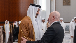 Amir meets President of Iraq