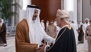 Amir meets Oman's Deputy Prime Minister for Defense Affairs