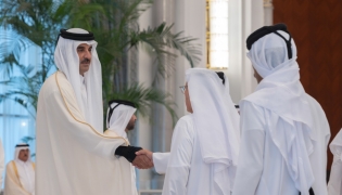 Amir receives condolences on passing of Father Amir on July 14