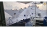 This handout screengrab taken on July 23, 2026 and released by the Philippine Coast Guard (PCG) shows a Chinese Coast Guard ship (back) water canonning a Philippines' Bureau of Fisheries and Acquatic Resources (BFAR) ship near Scarborough Shoal, in the disputed South China Sea. (Photo by Handout / Philippine Coast Guard (PCG) / AFP) /