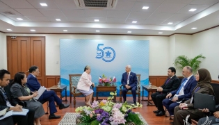 Minister of State for Foreign Affairs meets with Foreign Ministers of the Philippines, Indonesia, Vietnam, Bangladesh, the Netherlands, Panama