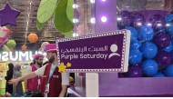 Purple Saturday initiative at Toy Festival. Photo by Hana Ramadan 