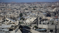 A general view shows destruction in Khan Yunis in the southern Gaza Strip on July 31, 2026. Photo by BASHAR TALEB / AFP.